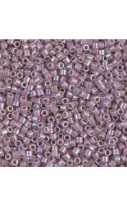 Miyuki delica beads 10/0 - Opaque lilac ab DBM-158
